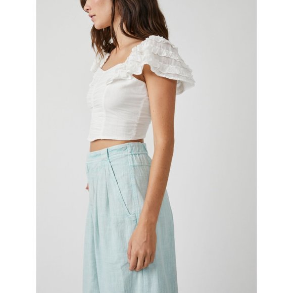 🎉LAST CHANCE🎉 FREE PEOPLE Thank You Very Sweetly / White - Picture 3 of 6